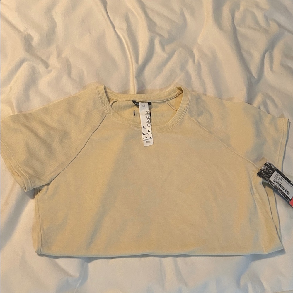 Oiselle Flyout Wool Short Sleeve Size 10